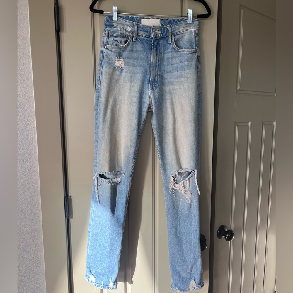 Mother Superior Jeans 27 - High Waisted Rider Skimp in The Confession